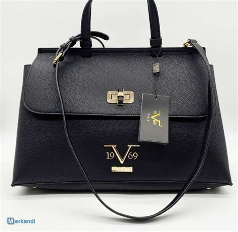 versace 19v69 handbag and shoe set